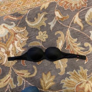 Pink wear everywhere strapless push up bra